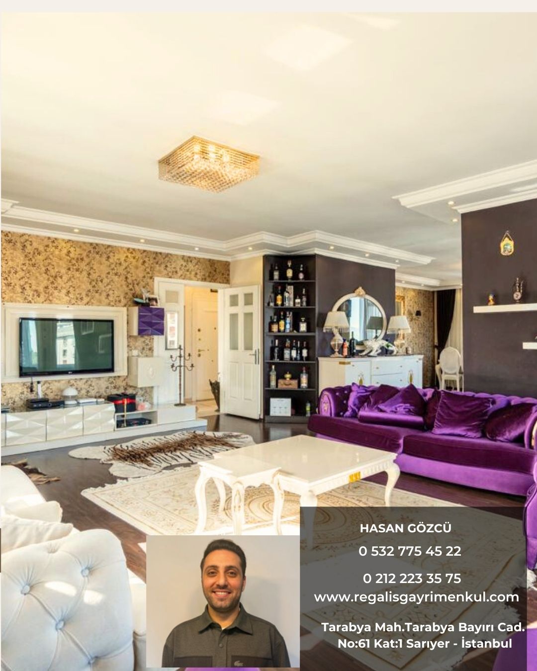 TARABYA'DA BOĞAZ VE KÖPRÜ MANZARALI 250 METRE 4+1  DAİRE - 2