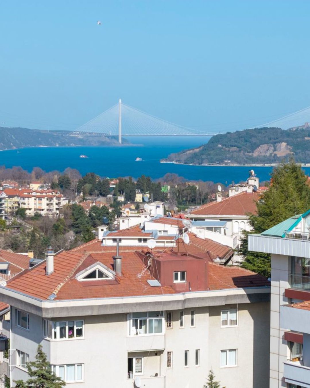 TARABYA'DA BOĞAZ VE KÖPRÜ MANZARALI 250 METRE 4+1  DAİRE - 18
