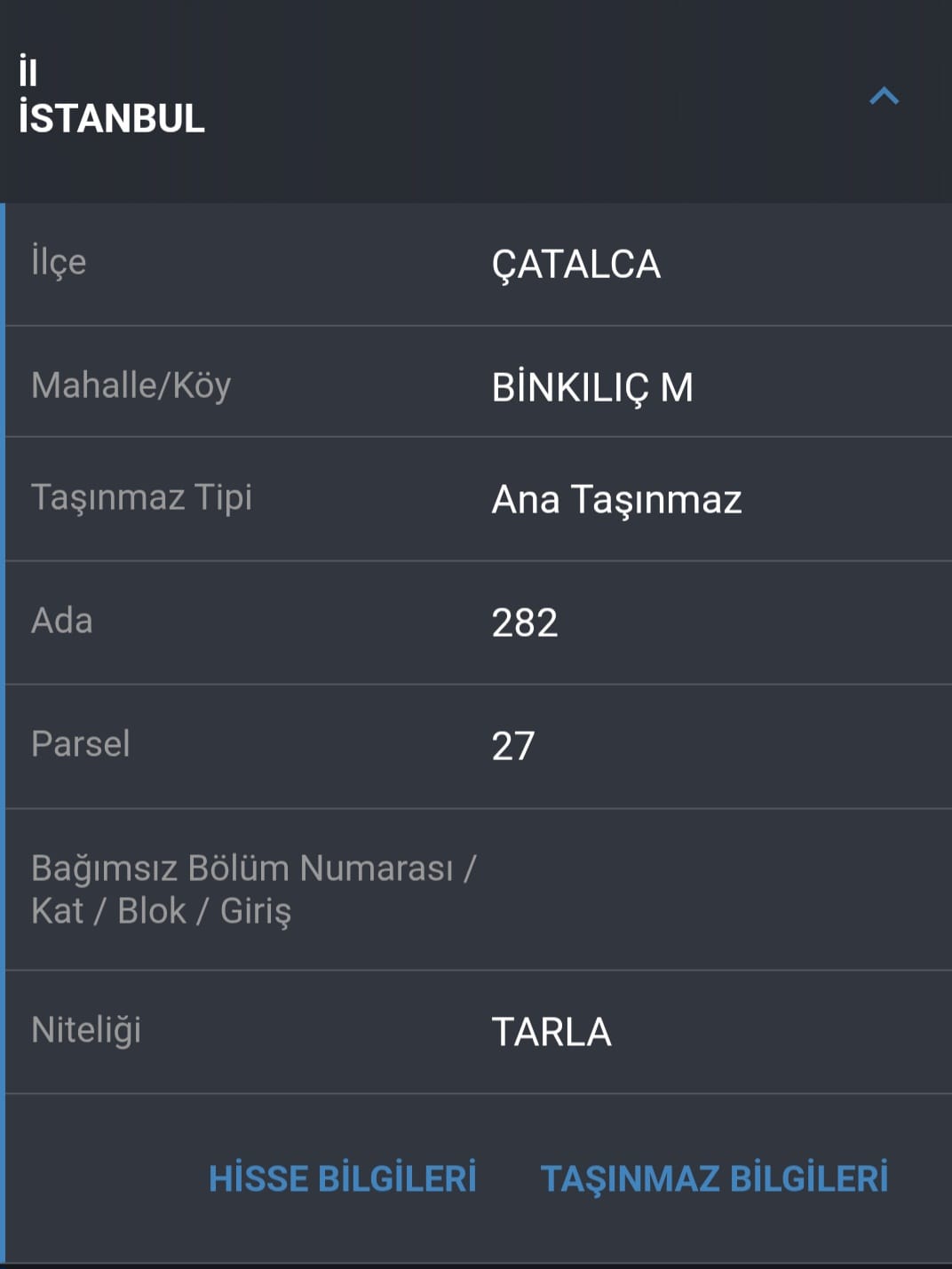 ÇATALCA BİNKILIÇ MACARTEPE'DE 635M2 YATIRIMLIK ARSA - 8