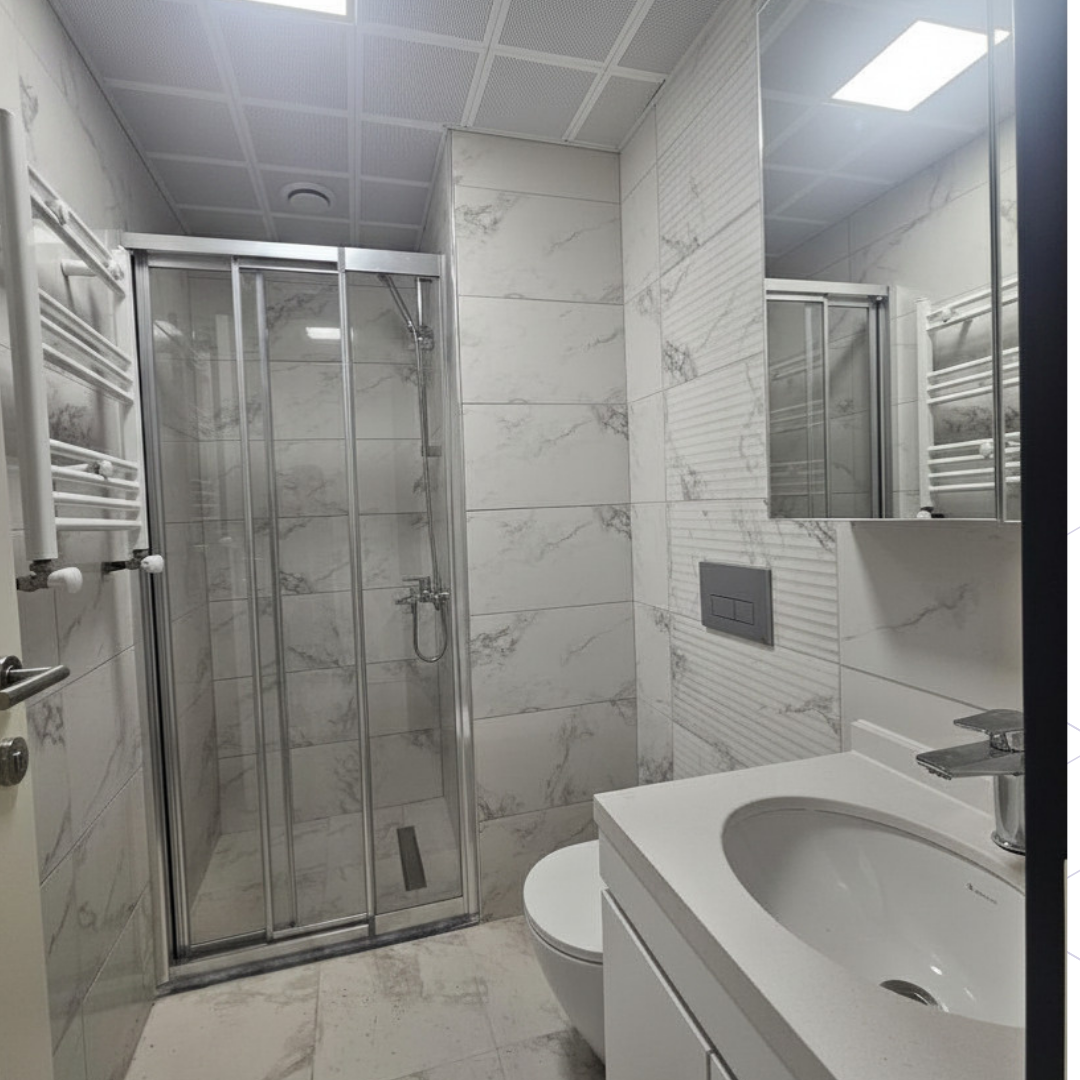 KAĞITHANE MARİ VADİ EVLERİNDE SATILIK  KÖŞE KONUMLU 3+1 RESIDENCE DAİRESİ - 9
